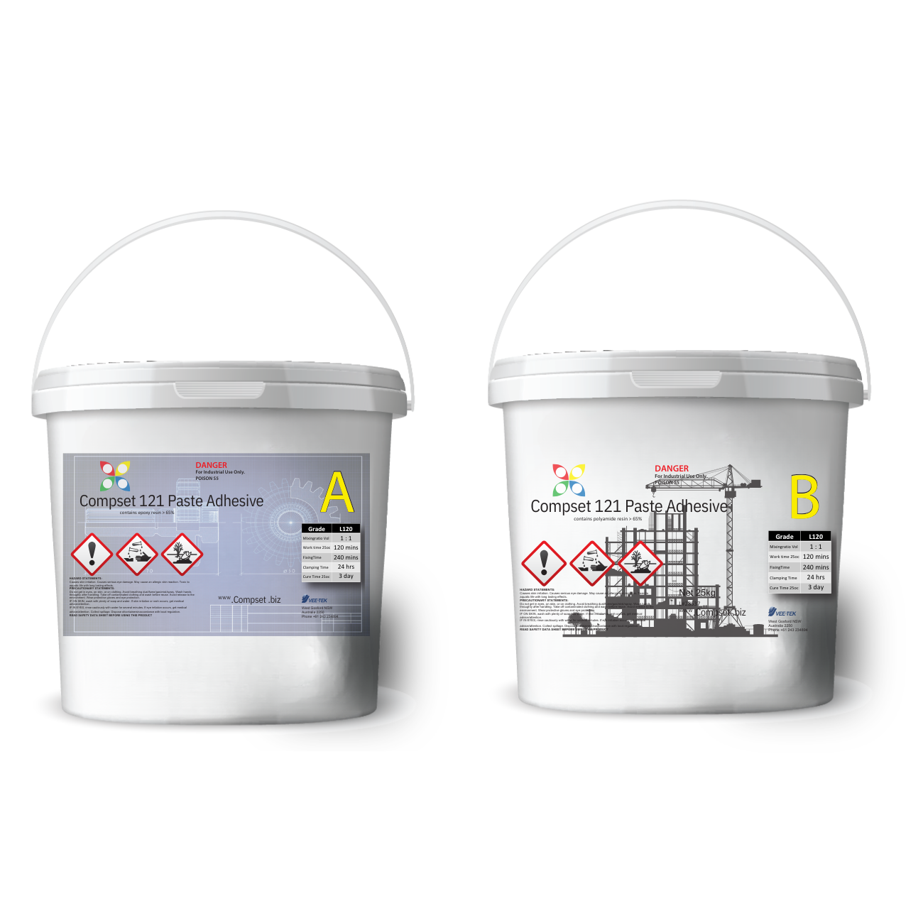 Compset 121 Paste Adhesive