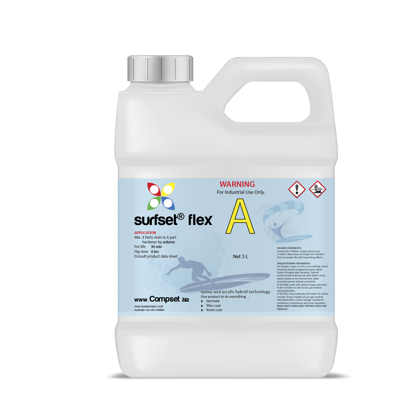 surfset flex - Surfboard Epoxy Resin